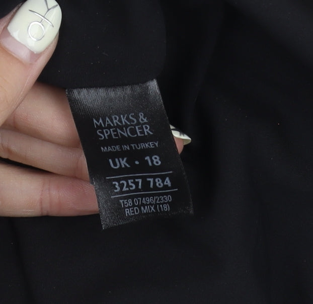 Marks and Spencer Women’s Multicoloured Floral Blouse