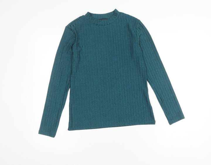 Marks and Spencer Women's Green Long Sleeve Top