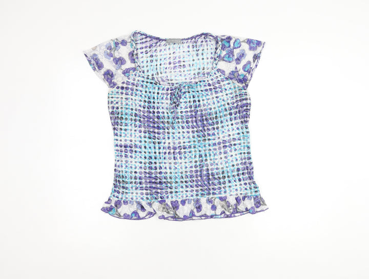 Marks and Spencer Women's Purple Blouse Size 12