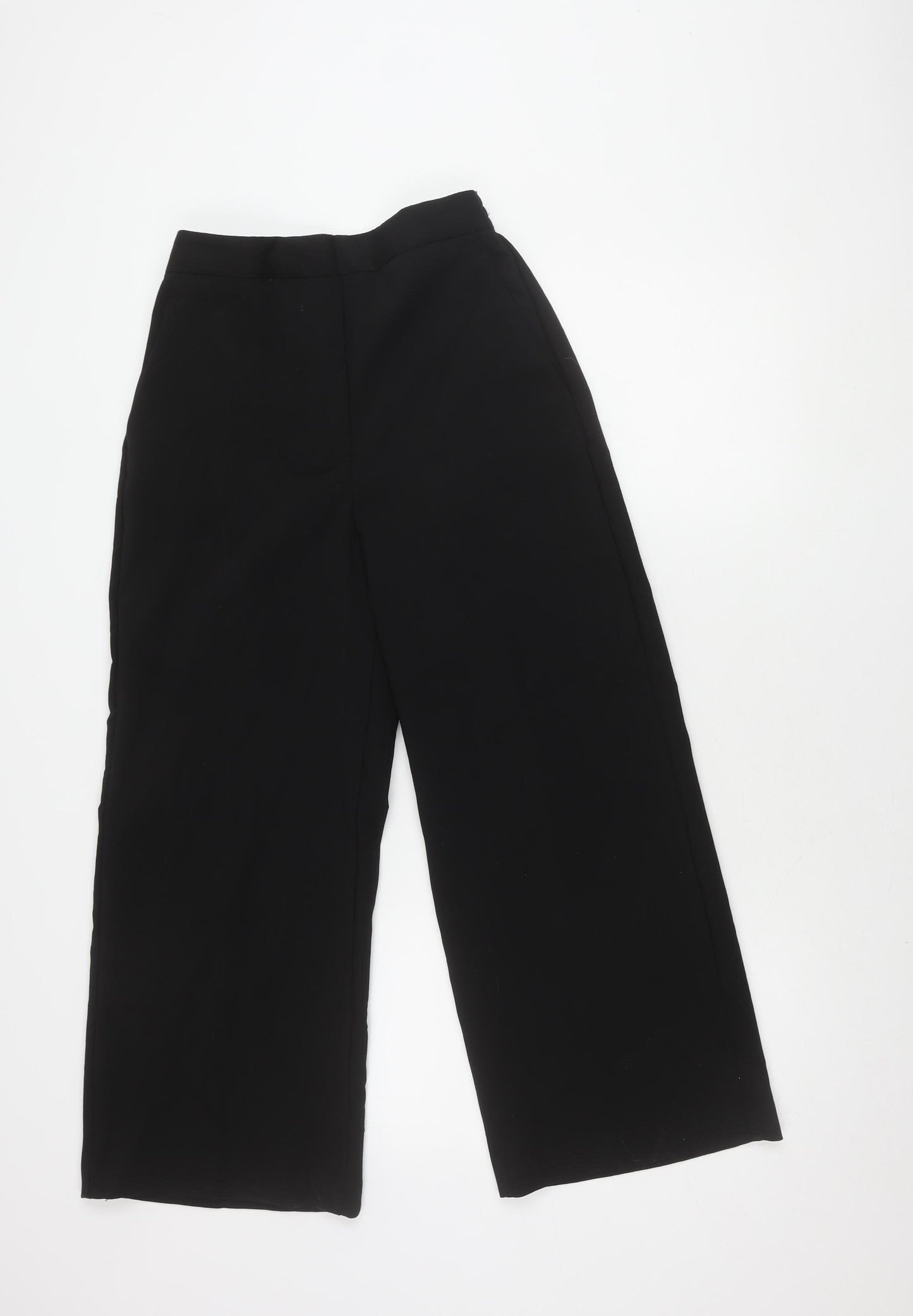 Zara Women's Black Trousers Size S Straight Leg