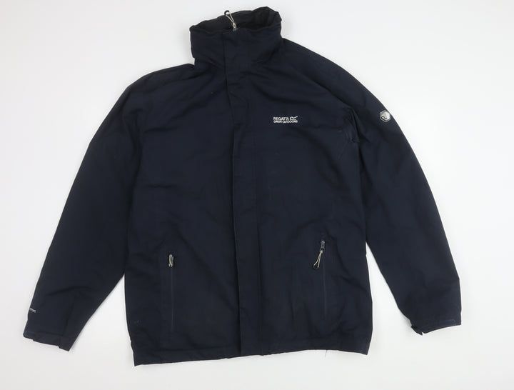 Regatta Men's XL Blue Casual Jacket with Zip Closure