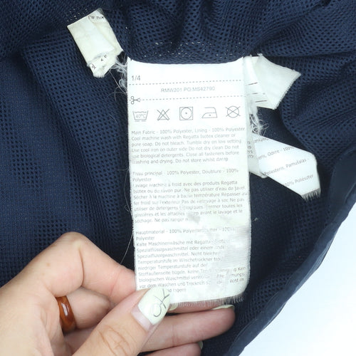 Regatta Men's XL Blue Casual Jacket with Zip Closure
