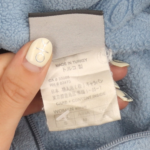 Jack Wolfskin Women's Blue Fleece Sweatshirt M