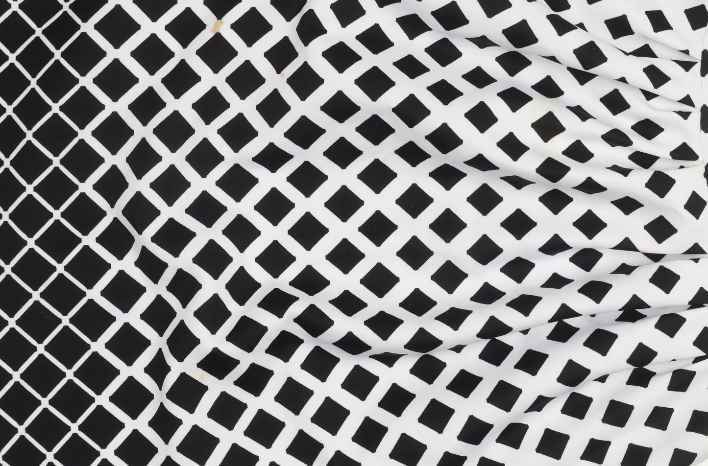 Alexa B Women's Black A-Line Dress, Size 6, Geometric Pattern