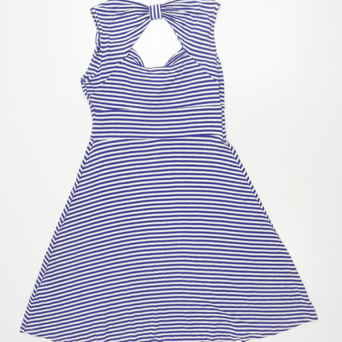 Pepperberry Women’s Multicoloured Striped A-Line Dress