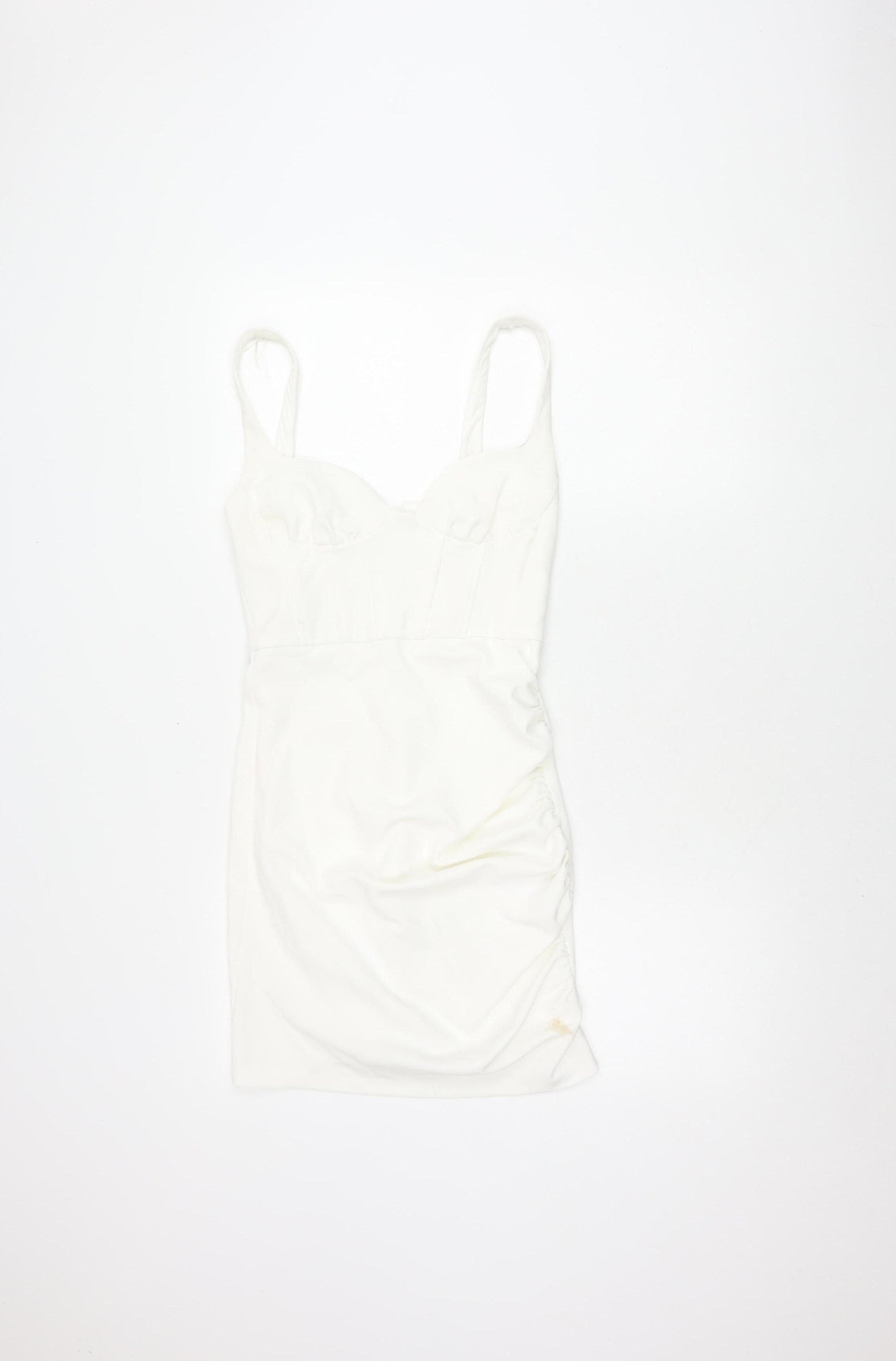 Zara Womens White S Pencil Dress Party Sleeveless