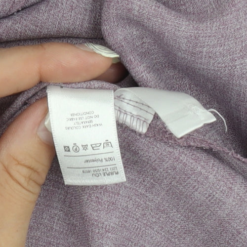 Berketex Women's Purple Button Blouse Size 16