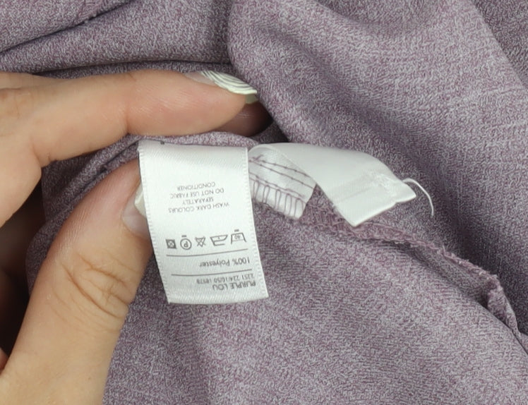 Berketex Women's Purple Button Blouse Size 16