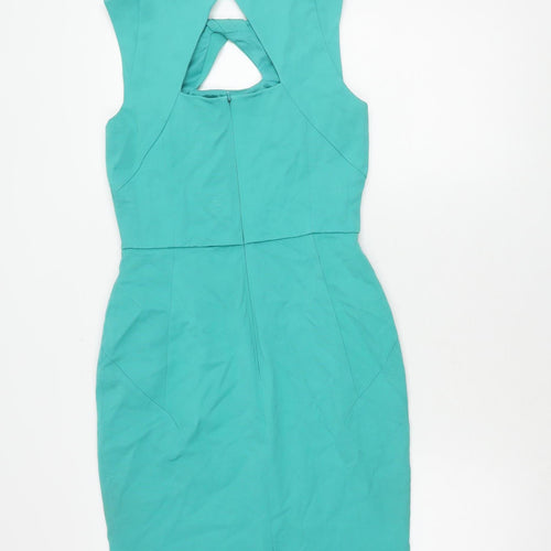 Coast Green Sleeveless Women's Dress Size 8