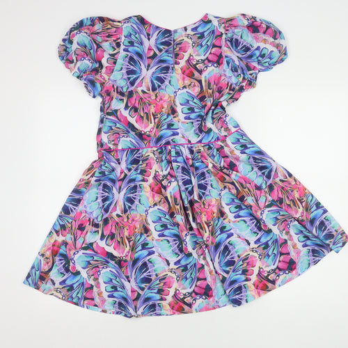 Monsoon Girls Multicoloured Butterfly Dress 12-13 Years