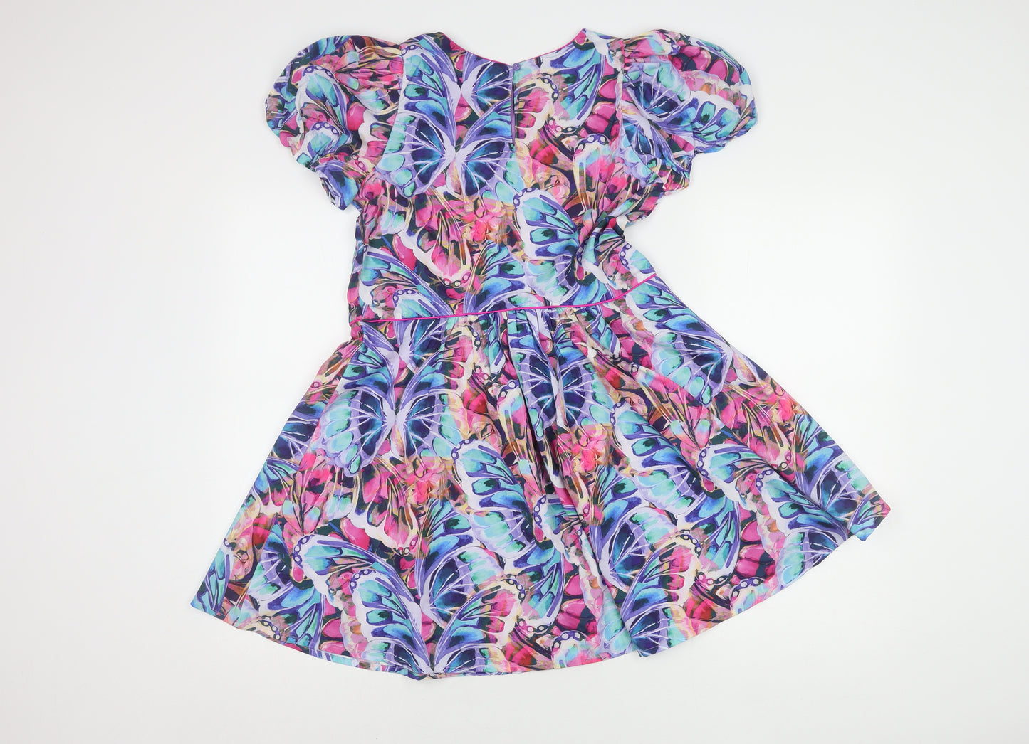 Monsoon Girls Multicoloured Butterfly Dress 12-13 Years