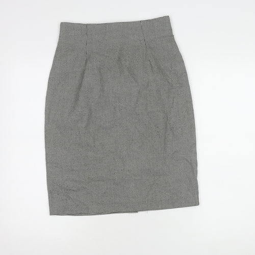St Michael Women's Black Knee Length Pencil Skirt L