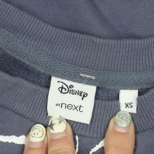 Next Women's Blue Mickey Mouse Sweatshirt, Size 6
