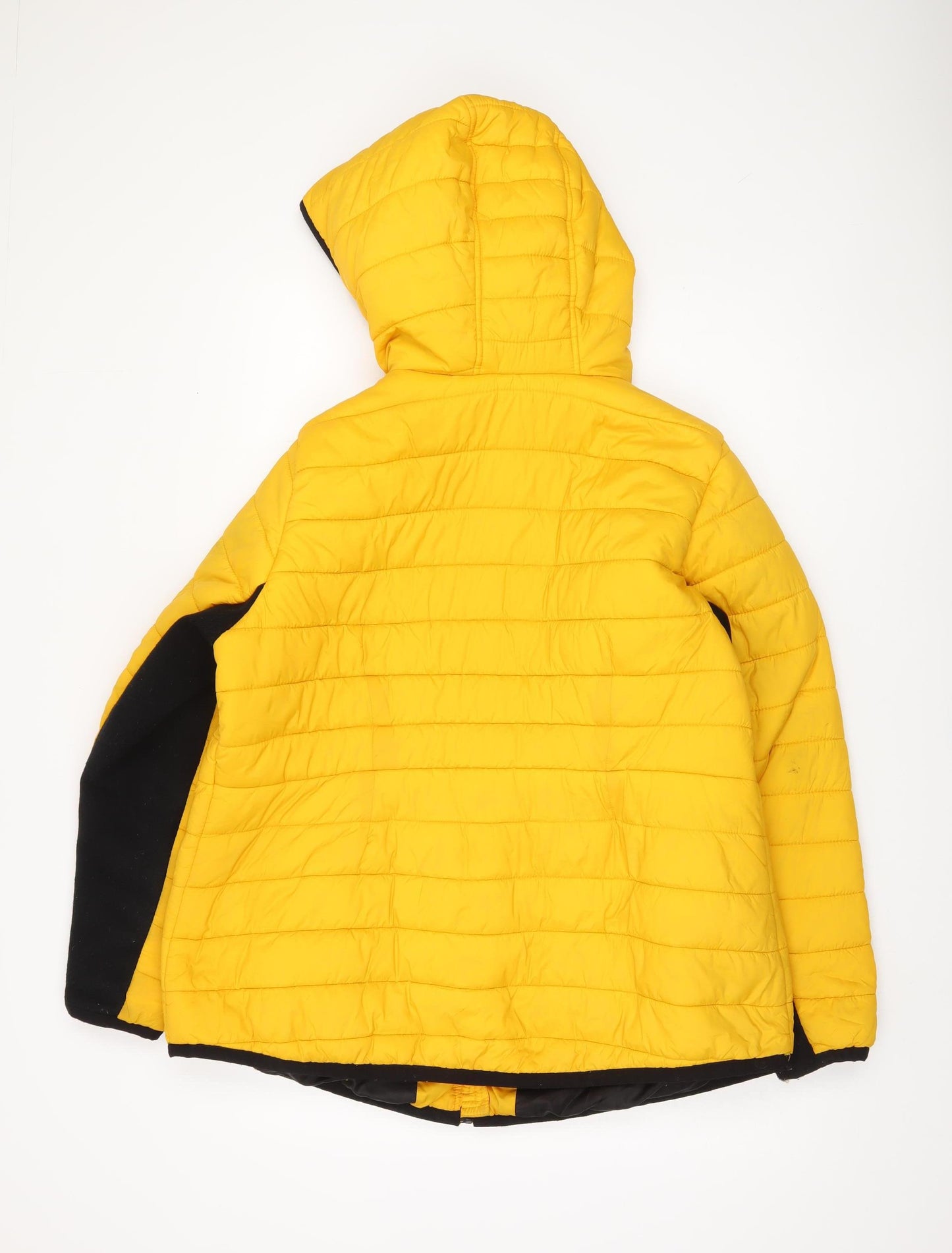 New Look Yellow Hooded Puffer Jacket Unisex 20 Plus