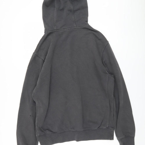 Nike Men's Grey Pullover Hoodie S Fleece