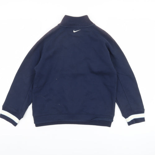 Nike Boys Blue Track Jacket XL with Logo