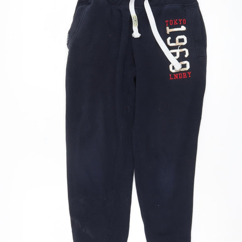 Tokyo Laundry Men's Blue Joggers Small