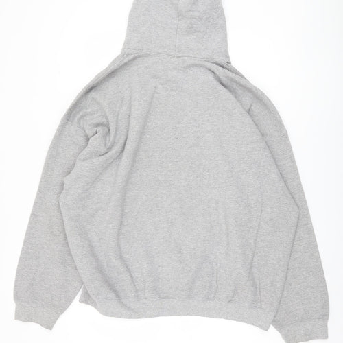 Gildan Grey Hogwarts Alumni Hoodie 2XL Men’s Graphic