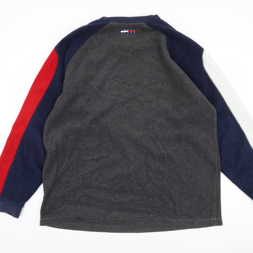Tommy Jeans Men's Multicoloured L Pullover Sweatshirt