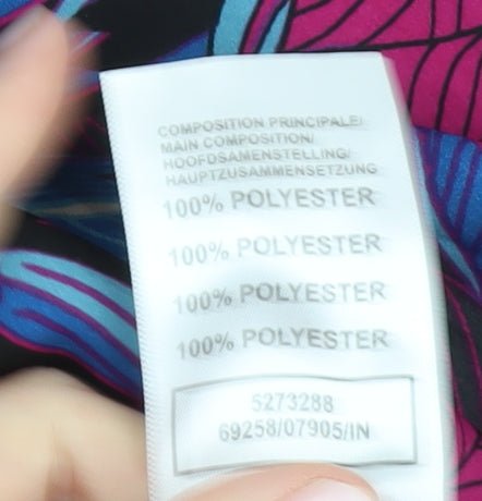 Damart Women's Multicoloured Floral Skirt Size 14