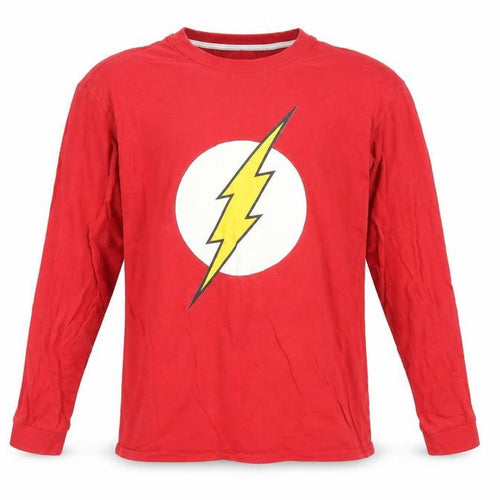 DC The Flash Men's Red Pyjama Top L