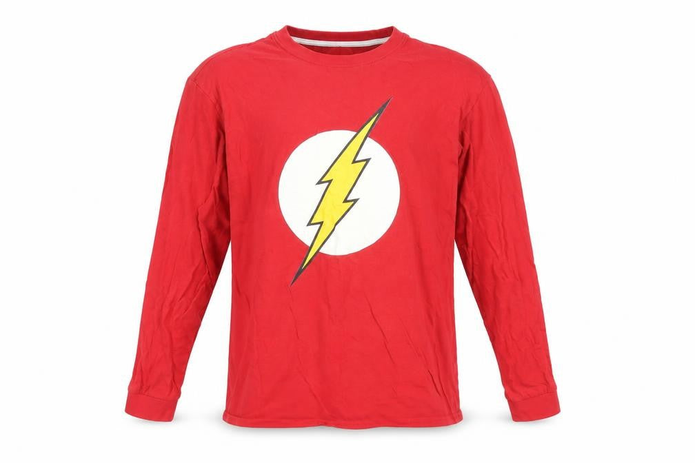 DC The Flash Men's Red Pyjama Top L