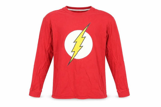 DC The Flash Men's Red Pyjama Top L