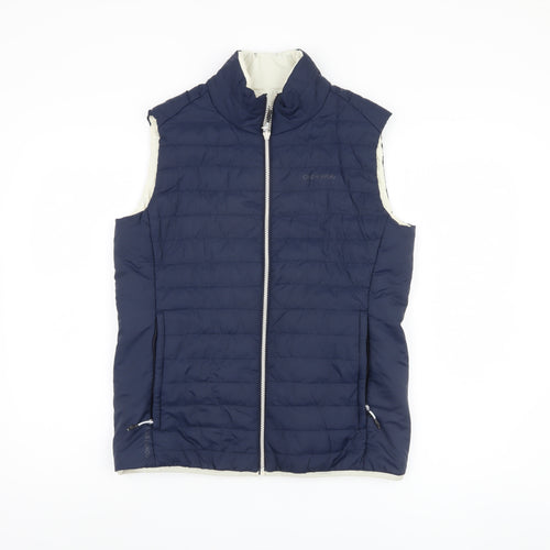 Craghoppers Women's Blue Puffer Waistcoat UK 12