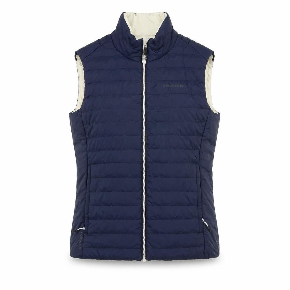 Craghoppers Women's Blue Puffer Waistcoat UK 12