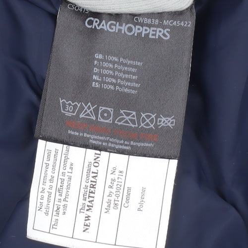 Craghoppers Women's Blue Puffer Waistcoat UK 12
