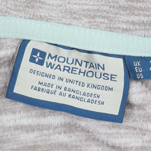 Mountain Warehouse Women's Grey Full Zip Hoodie