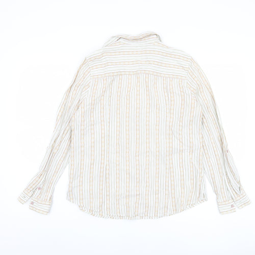 Marks and Spencer Women's Striped Button-Up Shirt