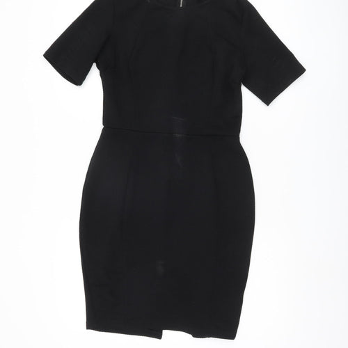 Warehouse Women’s Black Sheath Dress Size 12