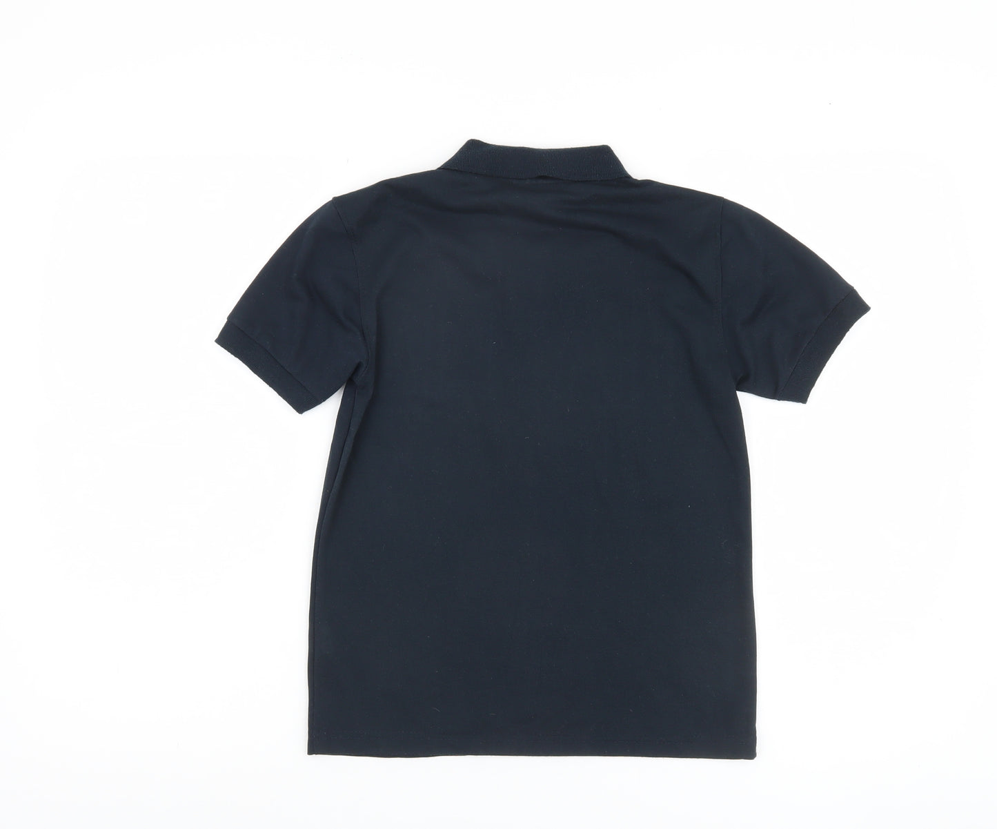 Boys Blue Italia Graphic Polo Shirt - Short Sleeve, Size: