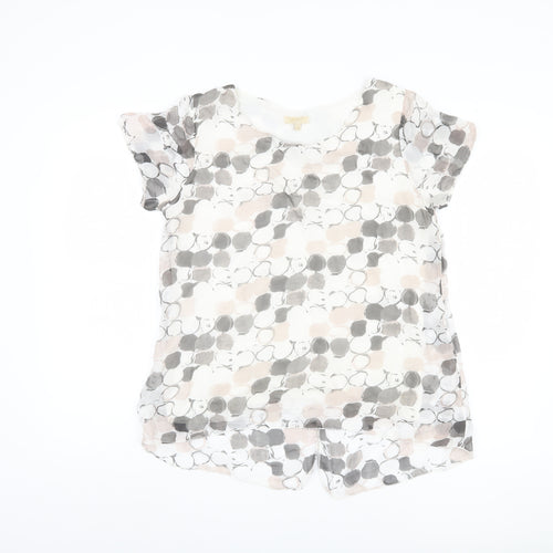 GIUSY Women's Multicoloured Geometric Blouse
