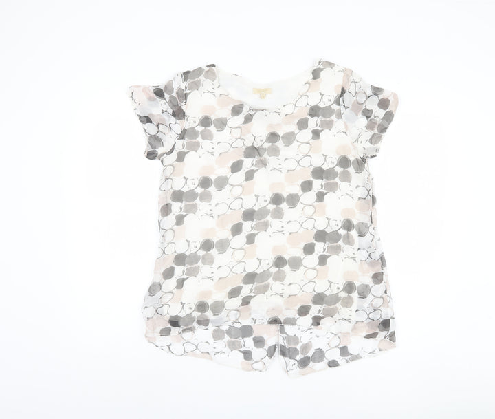 GIUSY Women's Multicoloured Geometric Blouse