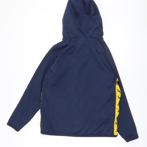 OXEN Boys Blue Hoodie L - Graphic Winter Pullover
