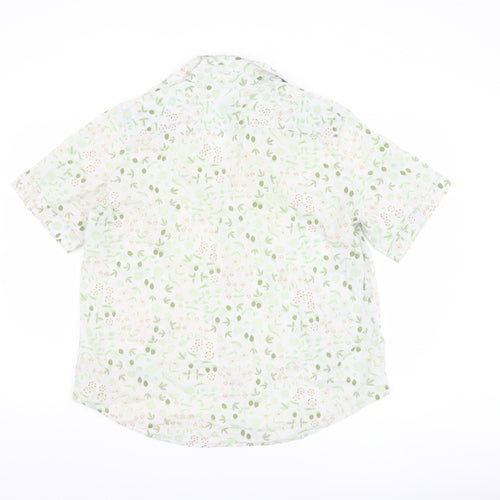 James Meade Women's Multicoloured Floral Button-Up Shirt