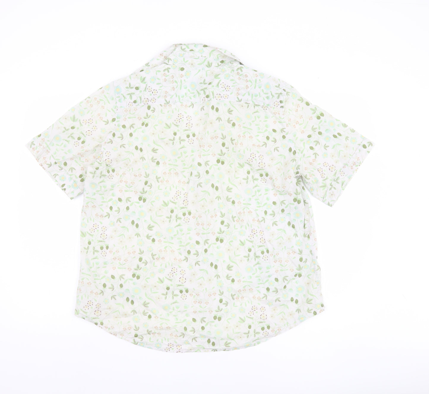 James Meade Women's Multicoloured Floral Button-Up Shirt