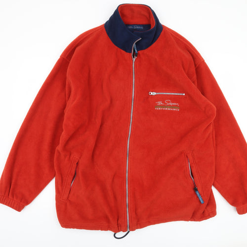 Tom Sayers Men's Red Fleece Jacket XL