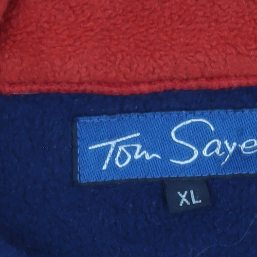 Tom Sayers Men's Red Fleece Jacket XL