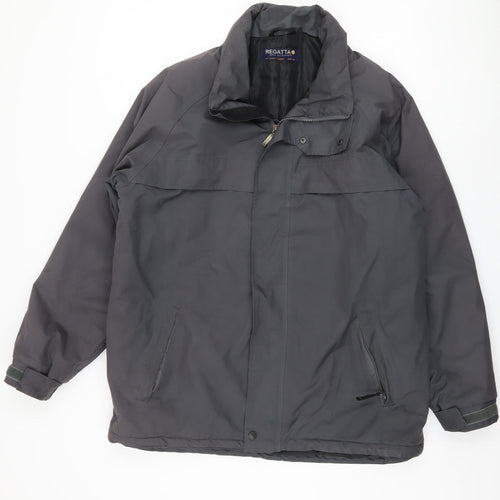 Regatta Men's Black Waterproof Parka Jacket Size M