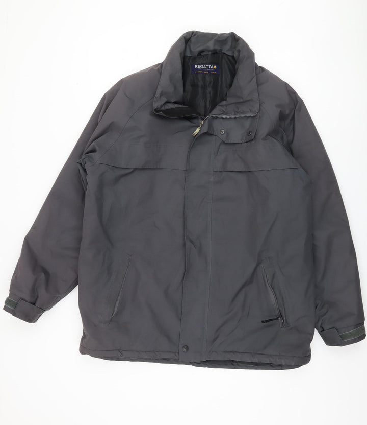 Regatta Men's Black Waterproof Parka Jacket Size M
