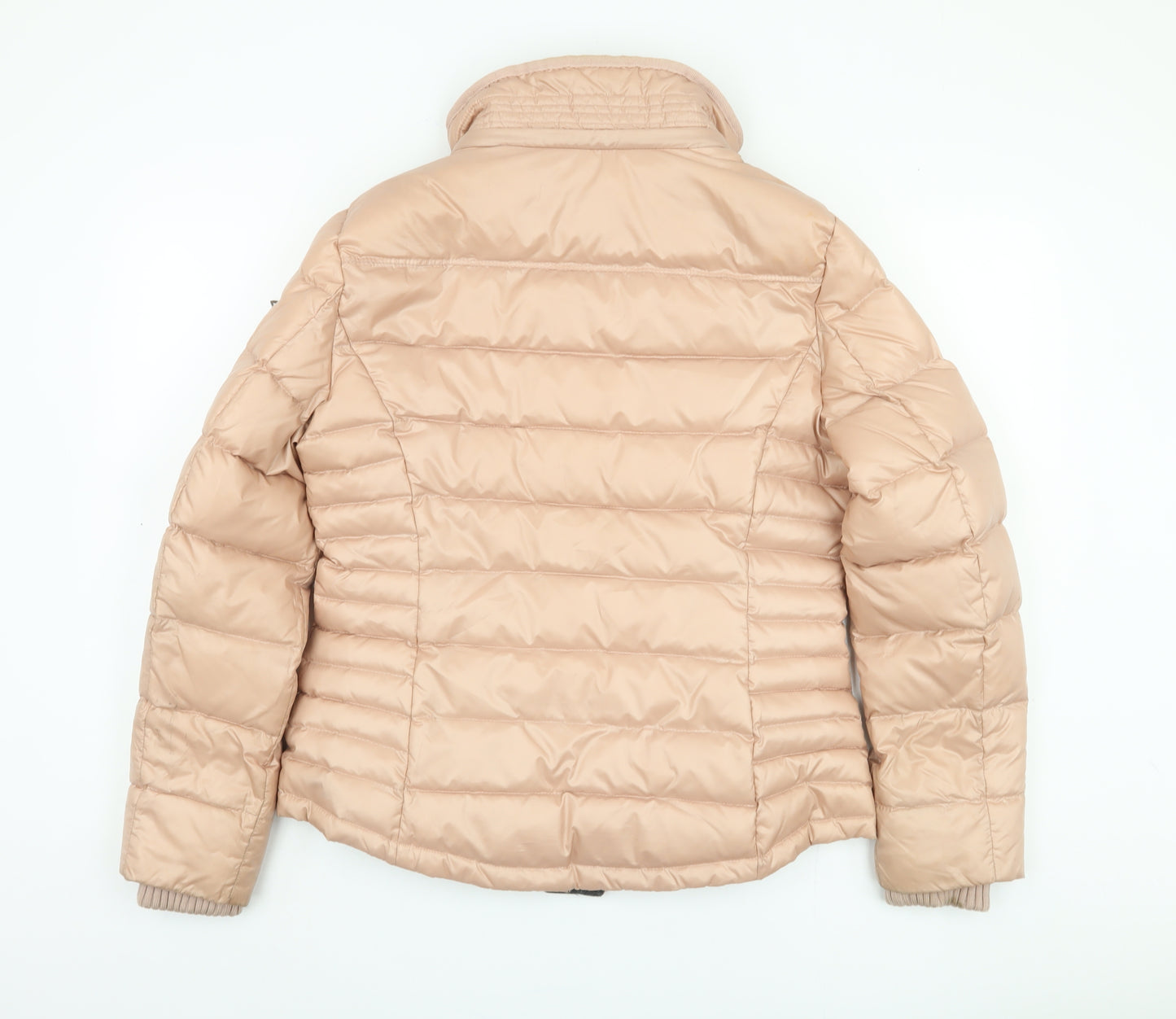 Esprit Women's Beige Puffer Jacket, Size 14, Winter Ready