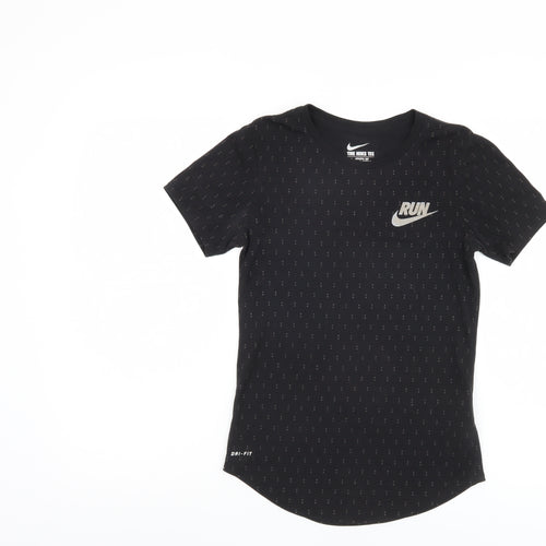 Nike Women's XS Black Athletic T-Shirt