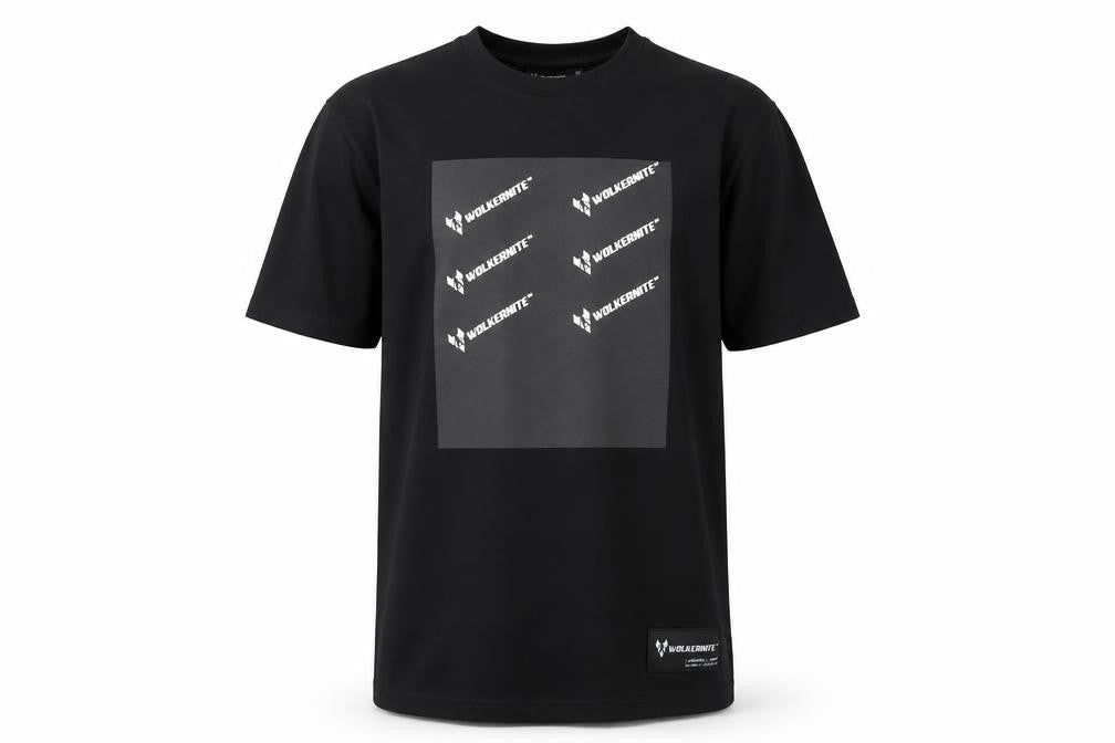 Wolkernite Men's Black XL Graphic Print T-Shirt