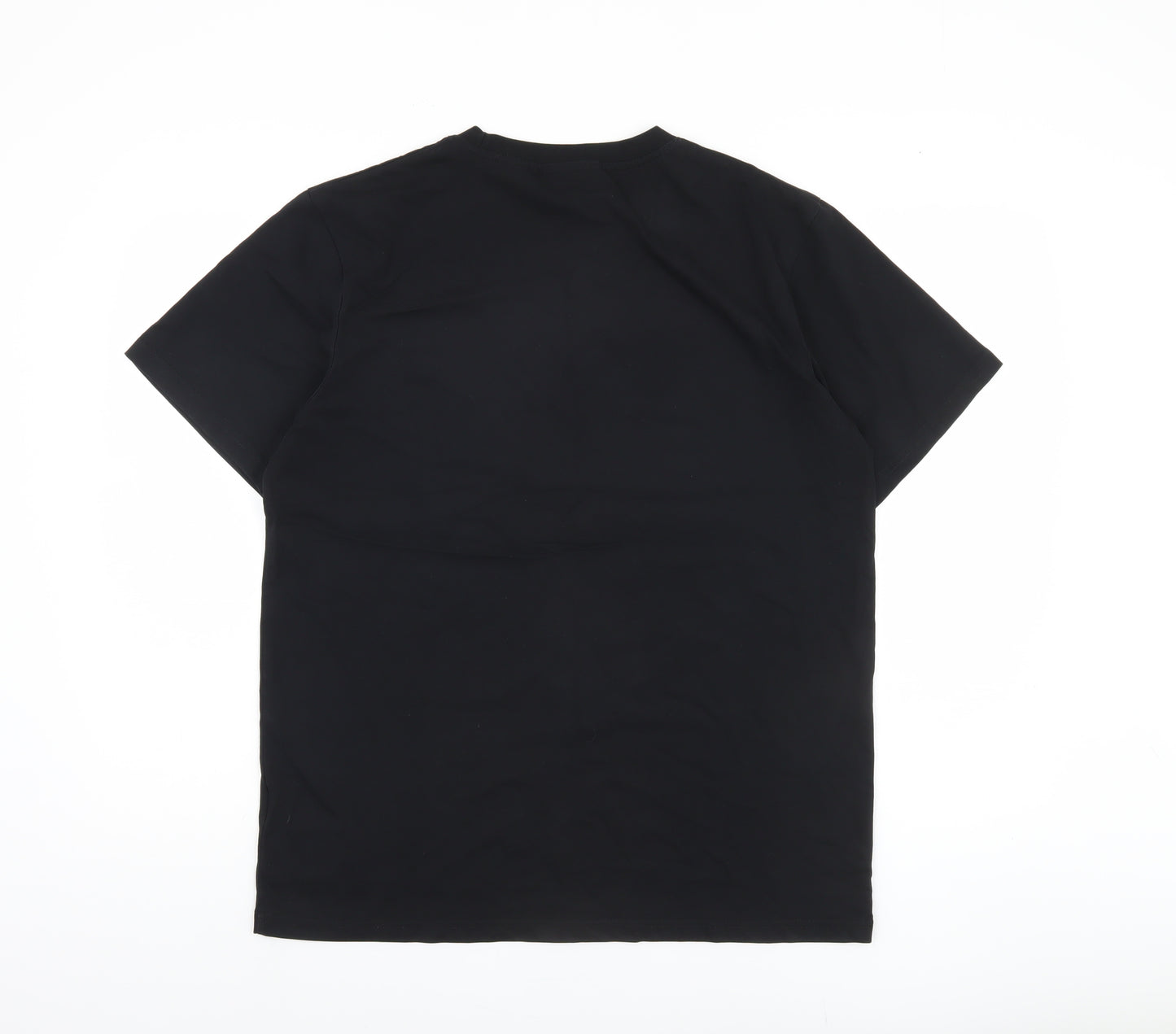 Wolkernite Men's Black XL Graphic Print T-Shirt