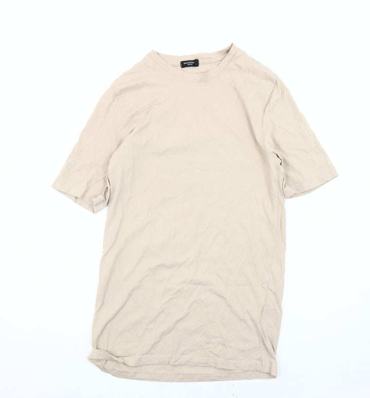 Bolongaro Trevor Beige Skull T-Shirt Men's S