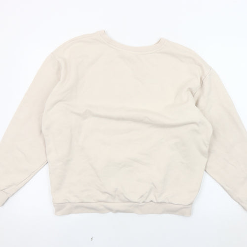 Slazenger Women’s Beige Sweatshirt Size 10 Pullover Casual