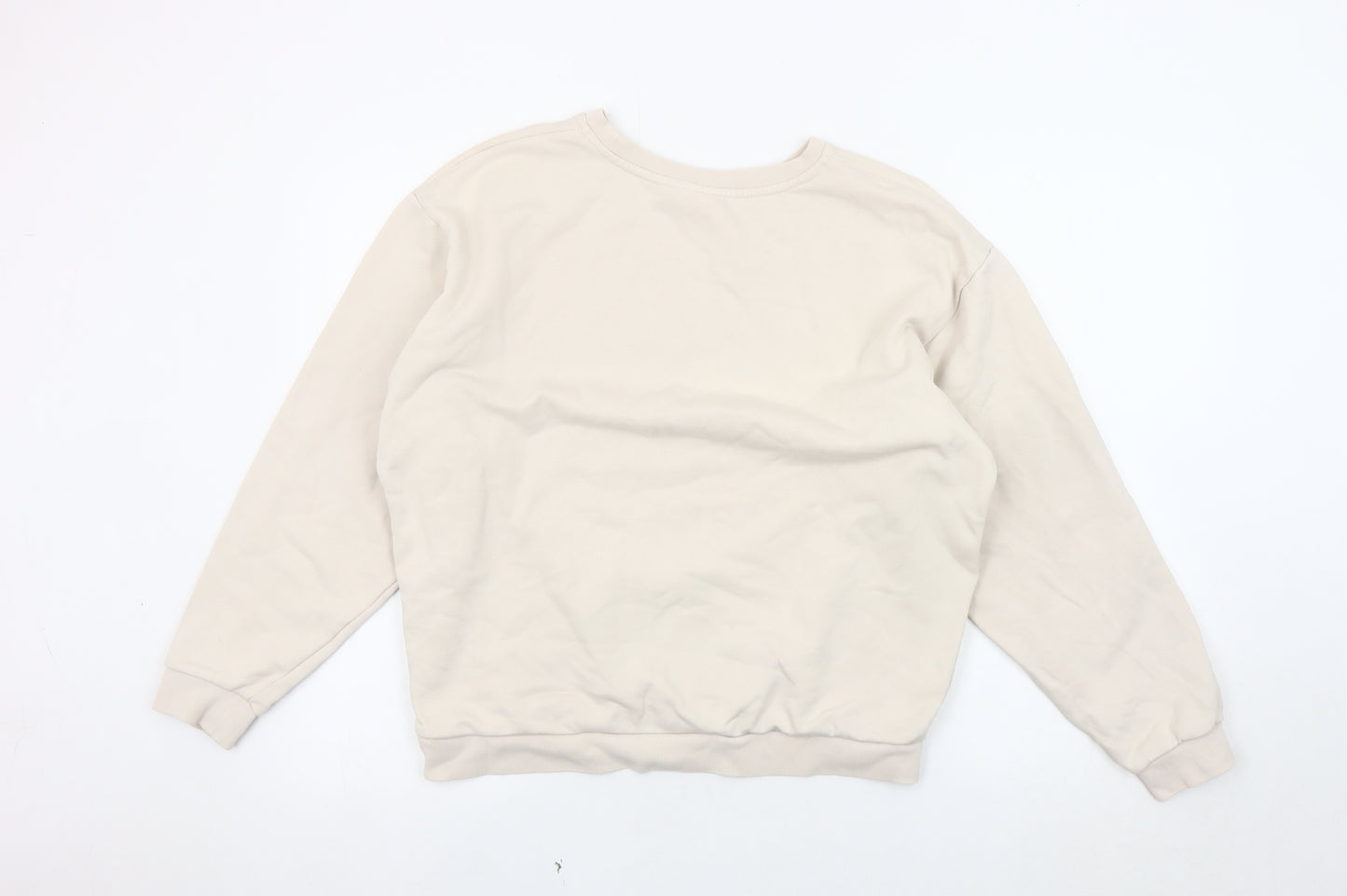 Slazenger Women’s Beige Sweatshirt Size 10 Pullover Casual